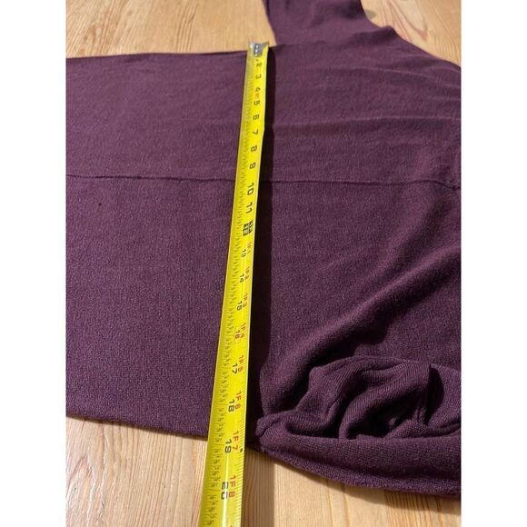 Ann Taylor LOFT Top womens small long sleeve boat neck sweater blouse wool blend - Picture 6 of 8